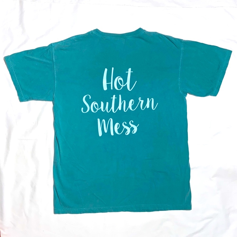 “Hot Southern Mess" Comfort Colors "T" Ole Smokey Mountain Tennessee Whiskey